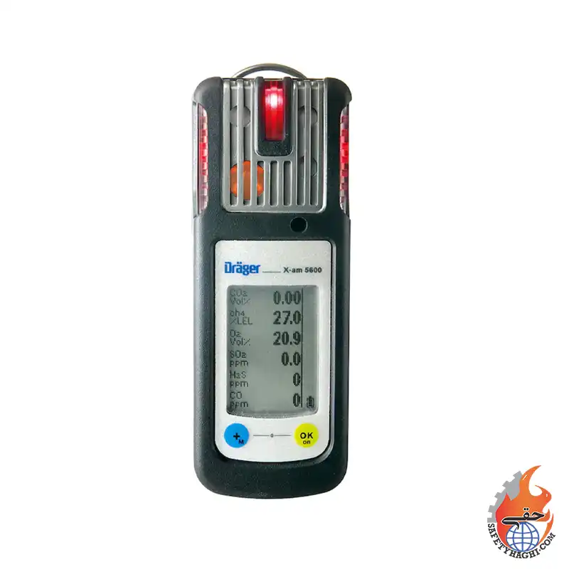 2025101972 گازسنج مولتی گاز Dräger X-am 5600 با سنسور IR – خرید و قیمت - Image 1
