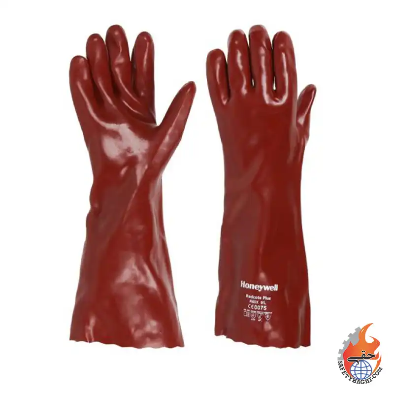 20251094 خرید دستکش ایمنی و ضد اسید Honeywell از جنس PVC و وزن سبک| ایمنی ها - Image 1